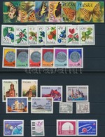 ** 1977 8 Sor, 8 Bélyeg + 1 Blokk (csaknem Teljes évfolyam),
8 Sets, 8 Stamps + 1 Block (almost Complete Year) - Altri & Non Classificati