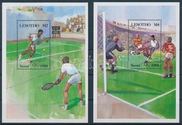 ** 1987 Nyári Olimpia Blokksor Mi 39-40 - Andere & Zonder Classificatie