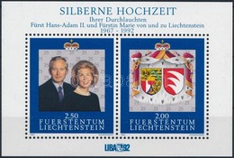 ** 1992 Hercegi Ezüst Lakodalom Blokk Mi 14 - Sonstige & Ohne Zuordnung