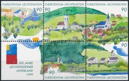 ** 1999 300 éves Liechtenstein Blokk Mi 16 - Autres & Non Classés