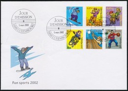 2002 Sport Sor Mi 1564-1569 FDC-n - Autres & Non Classés