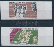 ** 1987 Olimpia Vágott ívszéli Sor,
Olympic Games
Mi 1094-1095 - Other & Unclassified