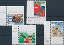 ** 2004 Nyári Olimpia, Athén ívsarki Sor Mi 1139-1142 I - Altri & Non Classificati