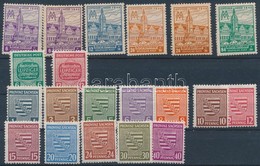 ** 1945/46 3 Sor: Mi 73-84  + 124-125 + 162-165 - Sonstige & Ohne Zuordnung