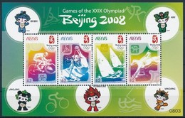 ** 2008 Nyári Olimpia, Peking Kisív Mi 2265-2268 - Altri & Non Classificati