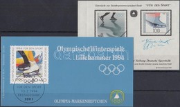 ** 1994 Téli Olimpia, Lillehammer Bélyegfüzet Mi 1717 - Autres & Non Classés