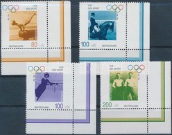 ** 1996 Sporthilfe: 100 éves Az Újkori Olimpia ívsarki Sor Mi 1861-1864 - Sonstige & Ohne Zuordnung