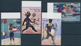 ** 2004 Olimpia Athén ívszéli Sor Mi 1080-1083 - Sonstige & Ohne Zuordnung