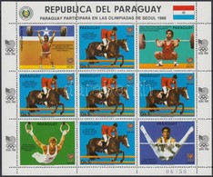 ** 1986 Nyári Olimpia Kisív Mi 4053 - Sonstige & Ohne Zuordnung