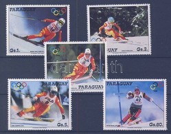 ** 1987 Téli Olimpia Mi 4175-4179 - Andere & Zonder Classificatie