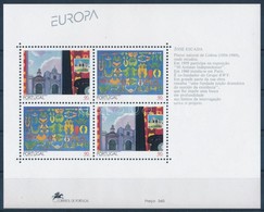 ** 1993 Europa CEPT: Kortárs Művészet Blokk Mi 93 - Andere & Zonder Classificatie