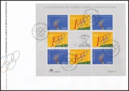 1994 Olimpia Kisív Mi 2000-2001 FDC-n - Sonstige & Ohne Zuordnung