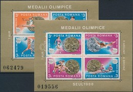 ** 1988 Olimpiai Medálnyertesek Blokk Sor Mi 250-251 - Sonstige & Ohne Zuordnung