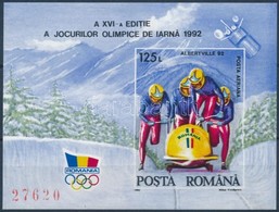 ** 1992 Téli Olimpia, Albertville Blokk Mi 270 - Sonstige & Ohne Zuordnung