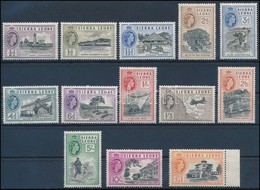 ** 1956 Forgalmi: Tájak Sor,
Definitive: Landscapes Set
Mi 176-188 - Autres & Non Classés