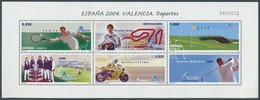 ** 2004 ESPANA'04 Bélyegkiállítás, Sport Blokk Mi 141 - Otros & Sin Clasificación