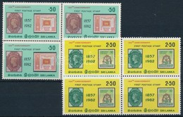 ** 1982 Bélyeg Sor Négyestömbökben,
Stamp
Mi 600-601 - Otros & Sin Clasificación