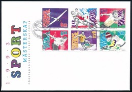 1993 Sport Hatostömb Mi 1761-1766 FDC-n - Other & Unclassified