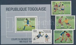 ** 1986 Labdarúgó VB Sor+blokk Mi 1957-1960 + 287 - Autres & Non Classés