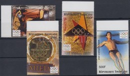 ** 2004 Olimpia Athén ívszéli Sor Mi 3249-3252 - Autres & Non Classés