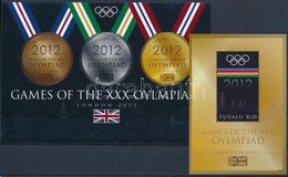 ** 2012 Nyári Olimpia, London Kisív Mi 1830-1832 + Blokk Mi 187 - Autres & Non Classés