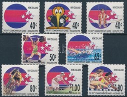 ** 1989 Nemzetközi Játékok, Auckland Sor Mi 1094-1101 - Andere & Zonder Classificatie