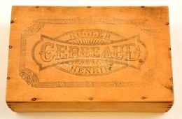 Gerbeaud Fa Doboz, 16×10×5 Cm - Other & Unclassified