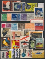 Közlekedés Levélzáró összeállítás Berakólapon / Transportation Poster Stamps - Non Classés