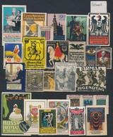 Német Levélzáró összeállítás Berakólapon / German Poster Stamps - Non Classés