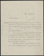 1927 Kassa, Dr. Grosschmid Géza (1872-1934) A Kassai Jogászkamara Elnöke, Csehszlovák Szenátor, Királyi Közjegyző, és Má - Ohne Zuordnung