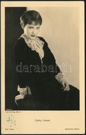Dolly Haas (1910-1994) Színésznő Aláírása Az őt ábrázoló Fotólap Hátoldalán - Other & Unclassified