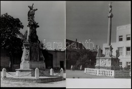 Cca 1939 Győr, Korschelt Miklós (1900-1982) Budapesti Festő- és Fotóművész Hagyatékából 8 Db Vintage Fotó, Szerzői Pecsé - Sonstige & Ohne Zuordnung