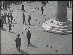 Cca 1938 Osoha László (1899-1970) Budapesti Fotóművész Hagyatékából 2 Db Pecséttel Jelzett, Vintage Fotóművészeti Alkotá - Autres & Non Classés