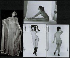 Cca 1983 Testi-lelki Egyensúly, Szolidan Erotikus Felvételek, 7 Db Vintage Negatív, + 6 Db Vintage Fotó és/vagy Mai Nagy - Altri & Non Classificati