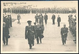 1947 Dinnyés Lajos Miniszterelnök Katonai Kísérettel, Úrnapi Körmenetben A Bazilikánál Alberty Antal Fotója  13x8 Cm - Altri & Non Classificati