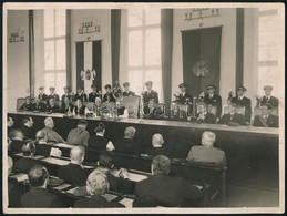 1938 Székesfehérvári Dísznagy Káptalan Gyűlése Kaulich Rudolf Fotóriporter Pecséttel Jelzett Fotója 24x18 Cm - Autres & Non Classés