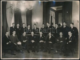 1937 A Jogászhallgatókat Segítő és Tudományos Társaság 75 éves Jubileuma Budapesten. Kaulcih Rudolf Pecséttel Jelzett Fo - Autres & Non Classés
