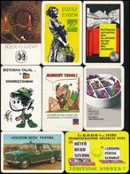 1974-1974 50 Db Reklámos Kártyanaptár, Néhány Egyformával - Publicités