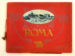 Cca 1910 Roma 40 Képet Tartalmazó Füzet / Booklet With 40 Pictures 26x20 Cm - Ohne Zuordnung