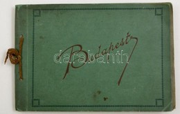 Cca 1930 Budapest Képes Füzet 30 Db Képpel A Látványosságokról Zsinórfűzött Papírkötésben. - Non Classés
