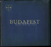 Cca 1940 Budapest 18 Látványosságról Készült Képeket Tartalmazó Mappa, Fénnyomatok, Feliratozva 23x23 Cm Jó állapotban - - Non Classés