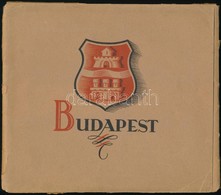 Cca 1942 Budapest 14 Képet Tartalmazó Mappa A Fő Látványosságokról. 23x20 Cm - Non Classés