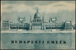 Cca 1950 Budapest Nevezetességeit Bemutató Képes Füzet. Fővárosi Idegenforgalmi Hivatal. 48p. 22x14 Cm - Non Classificati