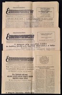 1956-1957 Miskolc, Északmagyarország 3 Száma: XII. évf. 260. Sz. 1956. November 3., XIII. évf. 297.-298. Sz. 1957. Decem - Non Classés