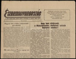 1956 Miskolc, Északmagyarország, XII. évf. 252. Sz., 1956. Október. 25. Szerk.: Földvári Rudolf. Szakadt. Benne A Forrad - Non Classés