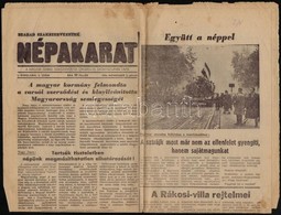 1956 Népakarat. I. évf. 2. Sz., 1956. Nov. 2., Szakadással - Non Classés