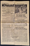 1956 Népakarat. Magyar Szabad Szakszervezetek Országos Szövetségének Lapja, I. évf. 1. Sz., 1956. November 1., Bp., Athe - Non Classificati