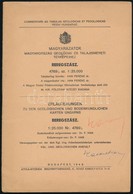 Magyarázatok Magyarország Geológiai és Talajismereti Térképeihez. Velence, Sátoraljaújhely, Beregszász. Bp., 1943. Attil - Unclassified