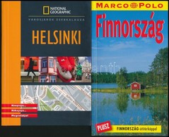 Roland Birkhold: Finnország. Marco Polo. Bp.,é.n., Corvina. Kiadói Papírkötés. +Hélene Le Tac: Helsinki. National Geogra - Non Classés