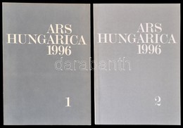 Ars Hungarica XXIV. évf. 1996/1-2. Szám. Teljes évfolyam. - Sin Clasificación